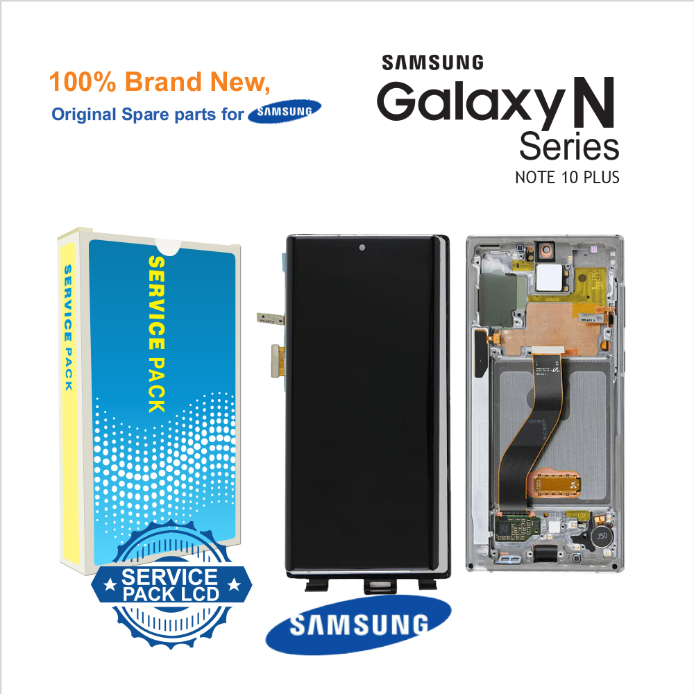 Genuine LCD Screen and Digitizer for Samsung Galaxy Note 10 Plus SM-N975F-Black ( Part No: GH82-20838A)